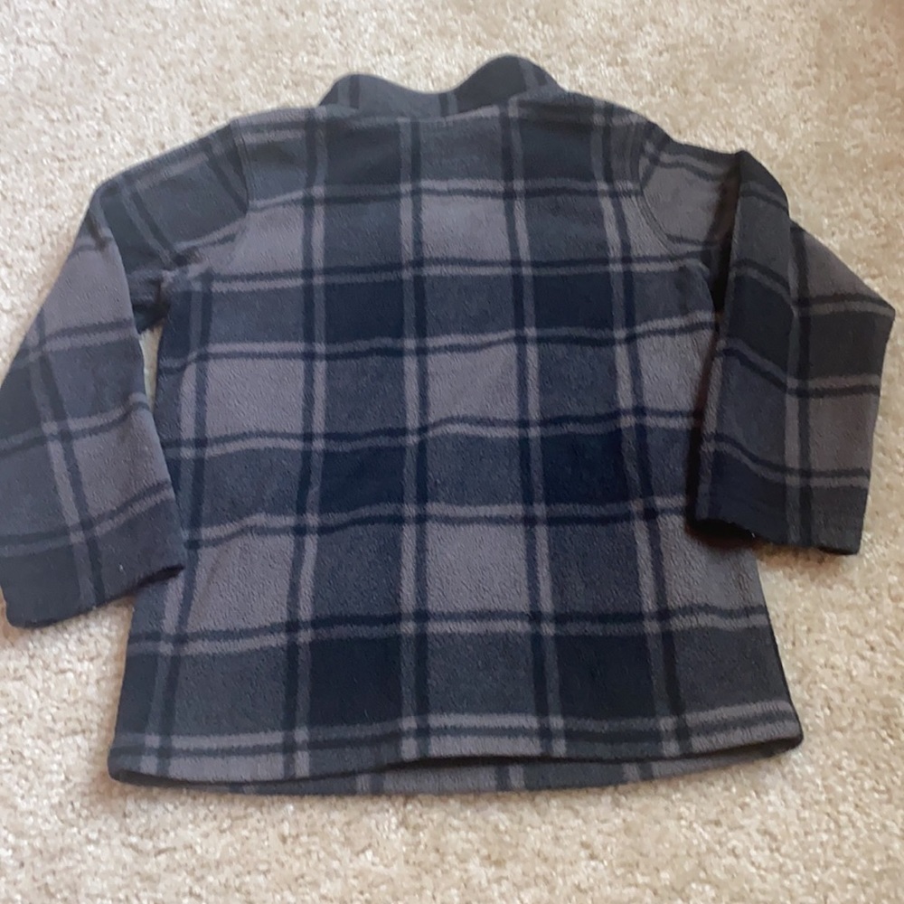 Plaid fleece long sleeve shirt boys size 4. Sonoma - Picture 3 of 3